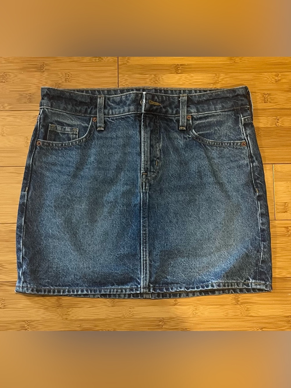 Old Navy Denim Mid Rise Mini Skirt